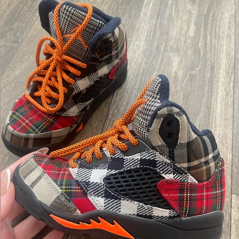 Jordan’s 5 Retro Plaid (12c)